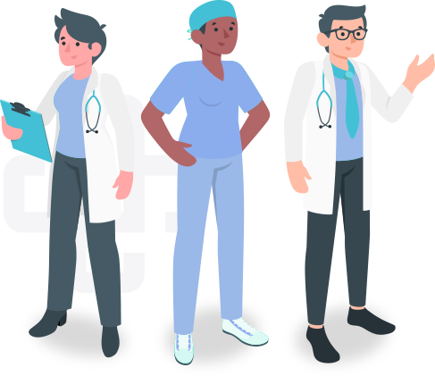 Nurse arranging appointment